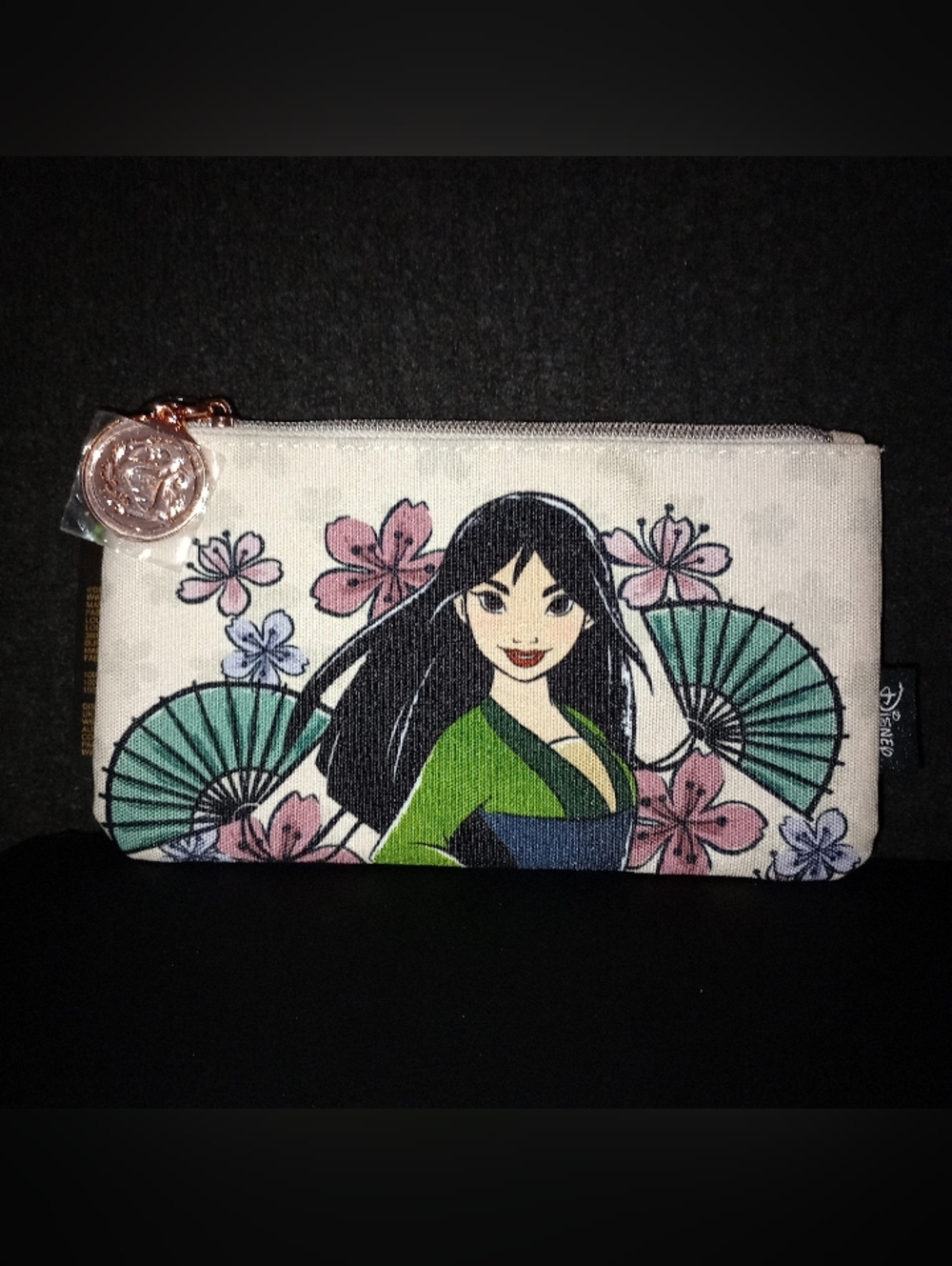 NWT Disney Princess Loungefly Mulan Pouch
